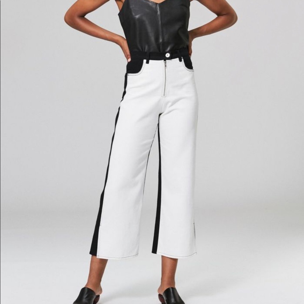 Veda Color block eclipse jeans
